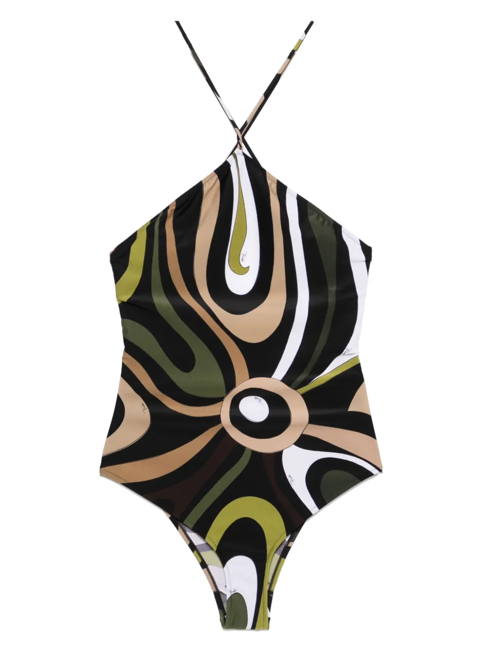 Marmo-print swimsuit