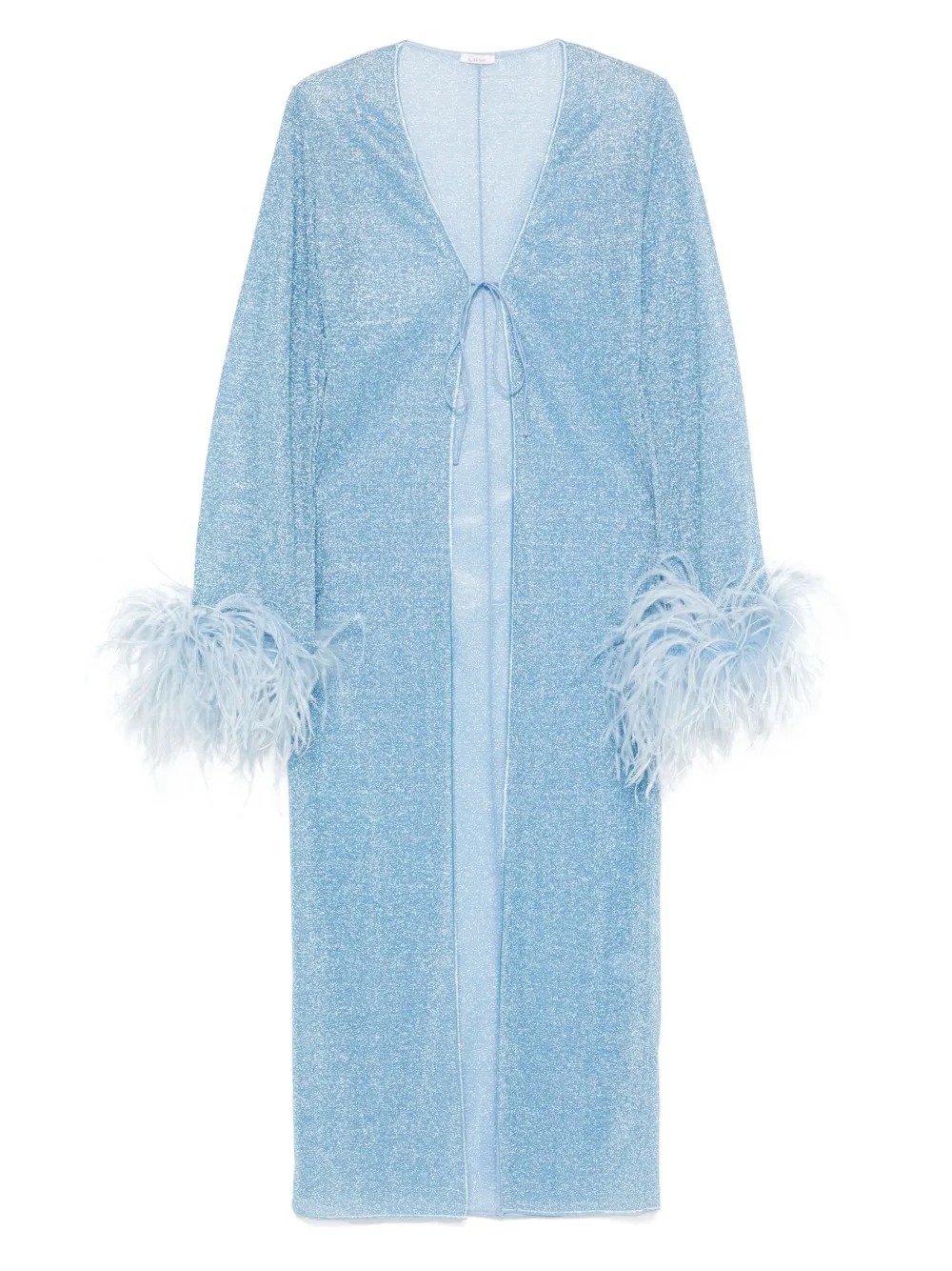 Oséree Lumière Plumage coat Blauw