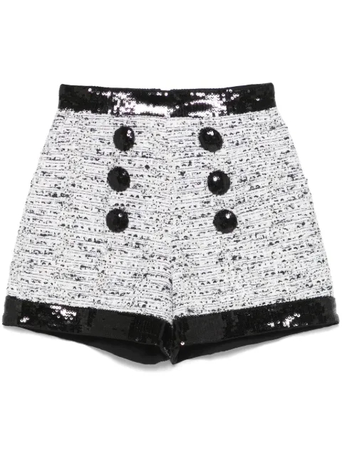 Balmain shorts de tweed