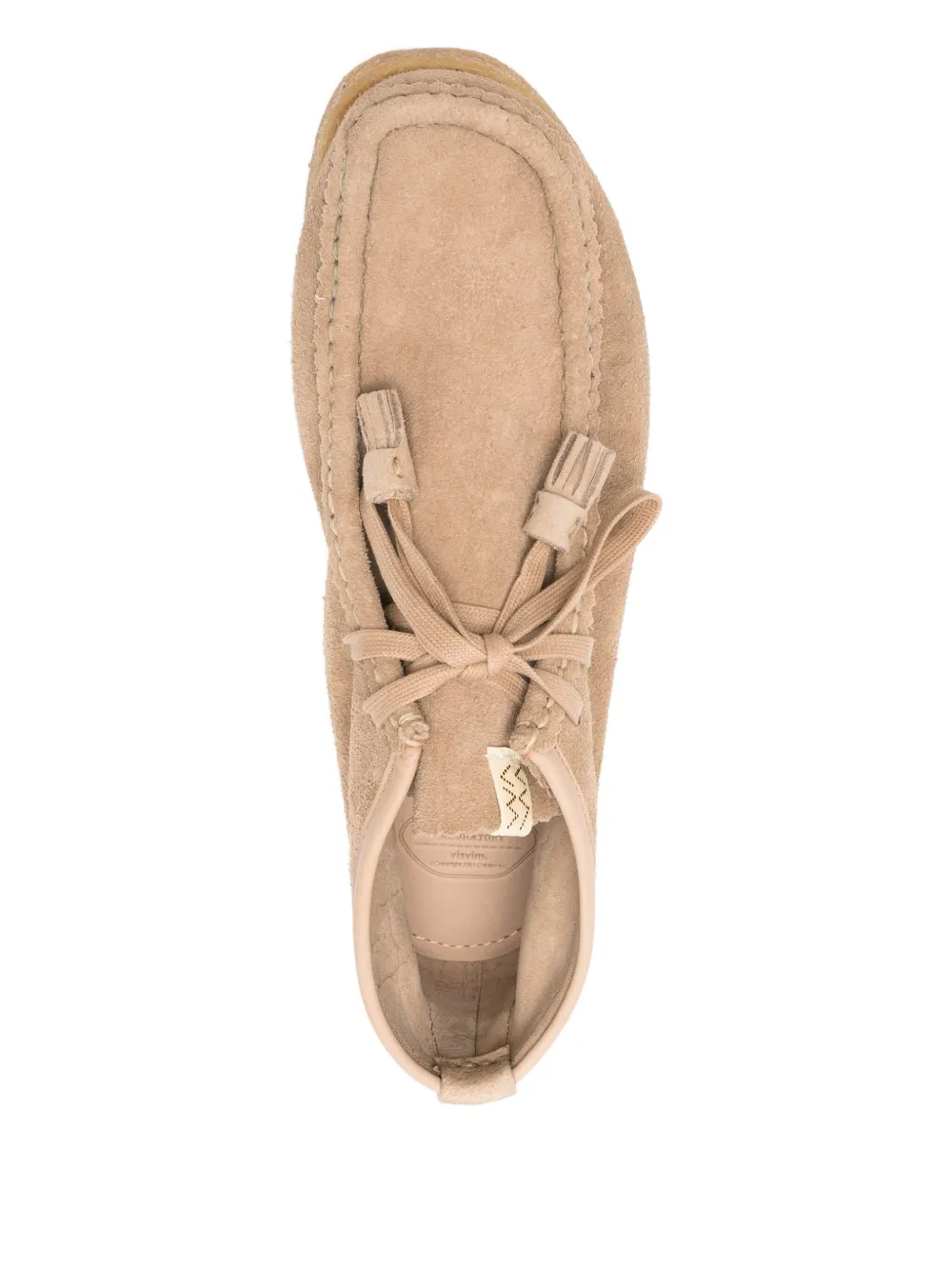 Visvim Beuys Trekker Folk Desert Boots In Brown