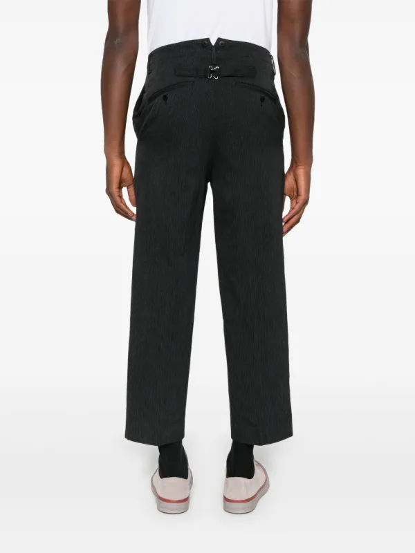 visvim WIDE SLACKS PINSTRIPE ブラック サイズ3 visvim Pastoral Pant 