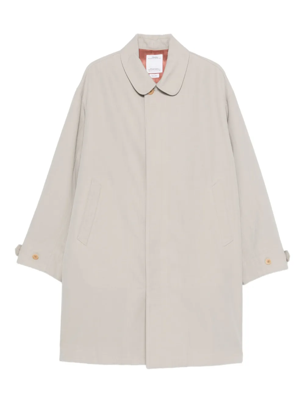 visvim Balmat round-collar coat | Neutrals | Image 1