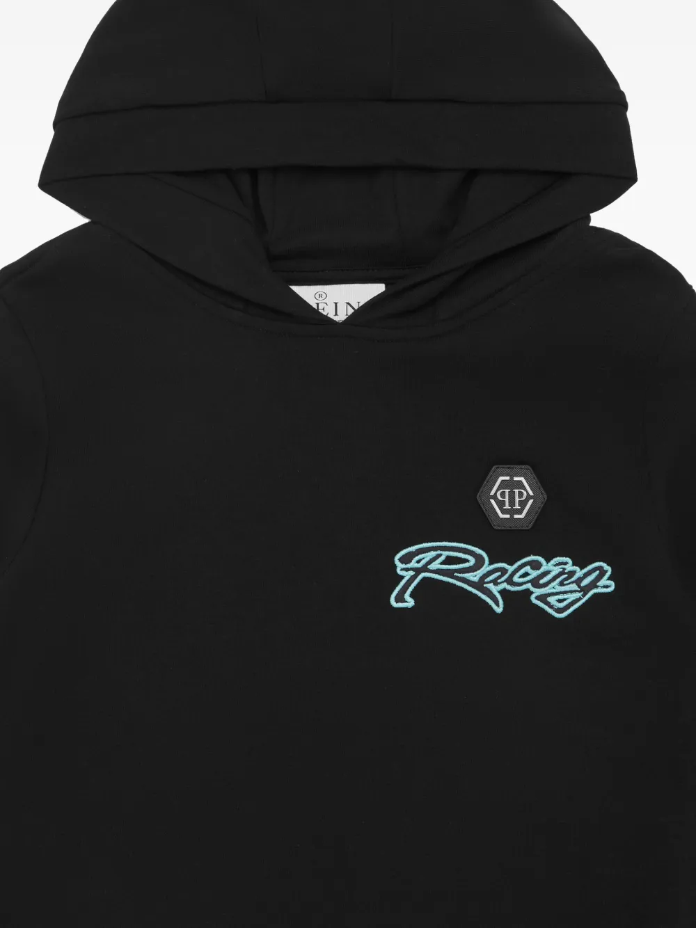 Philipp Plein Racing Club hoodie Zwart