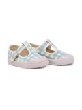 Pèpè checked sneakers - Blue