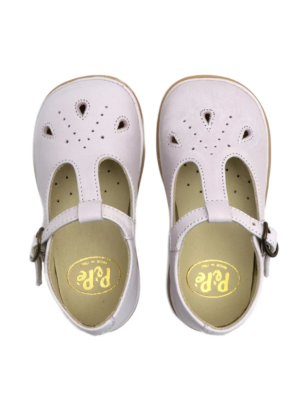 Pèpè T-bar buckle sandals Purple