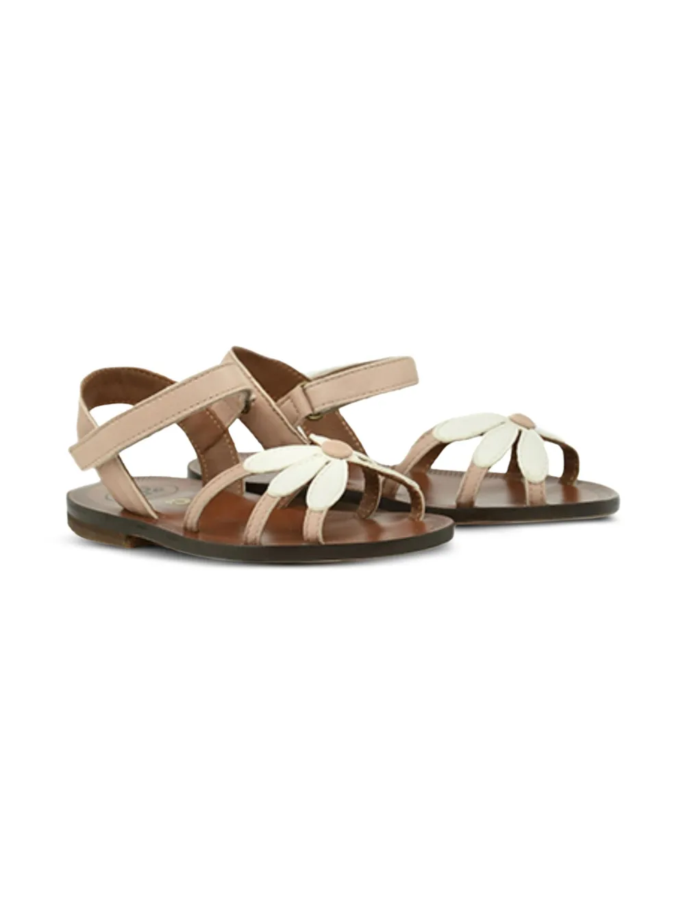 Pèpè leather sandals Neutrals