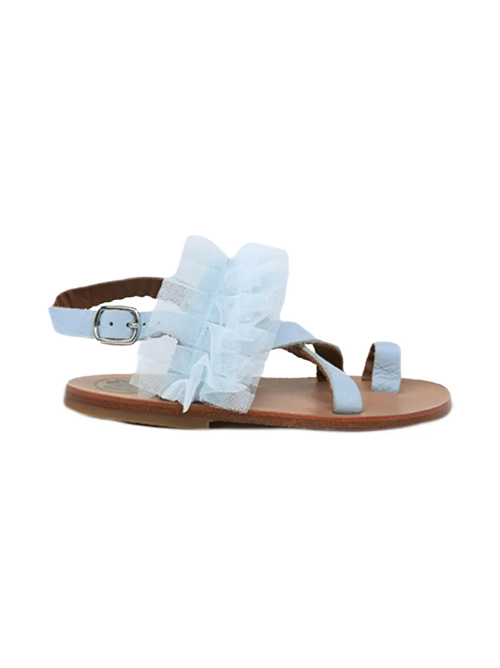 Pèpè leather sandals - Blauw