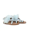 Pèpè leather sandals - Blue