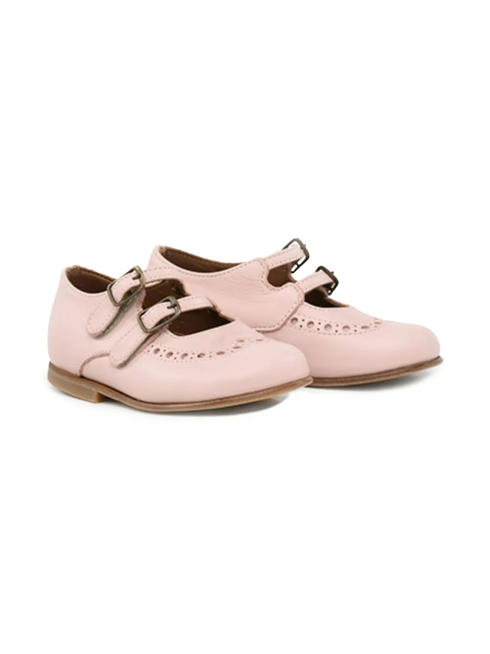 Pèpè leather ballerina shoes Pink