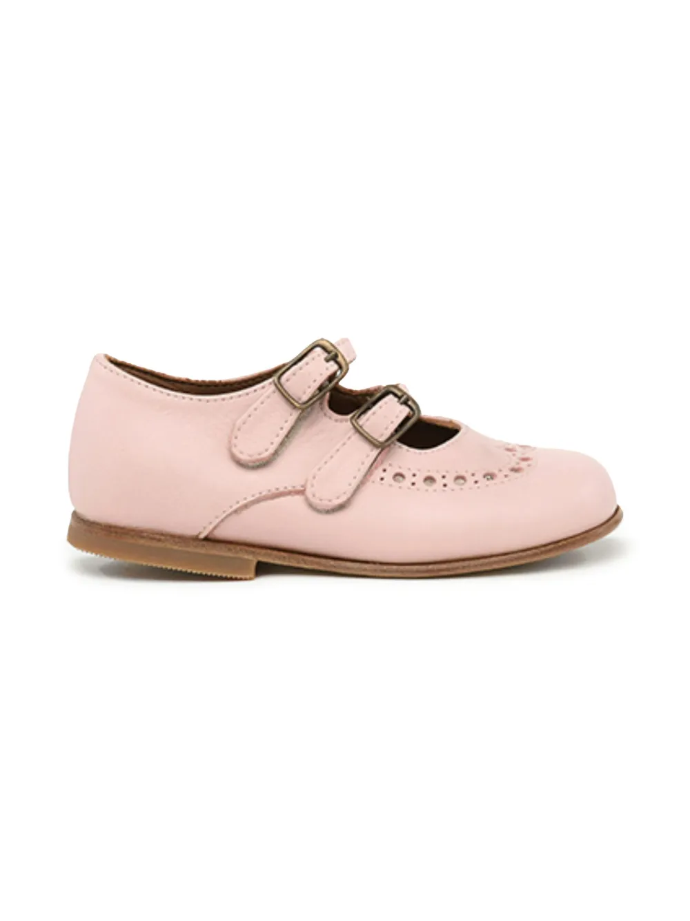 Pèpè leather ballerina shoes - Roze