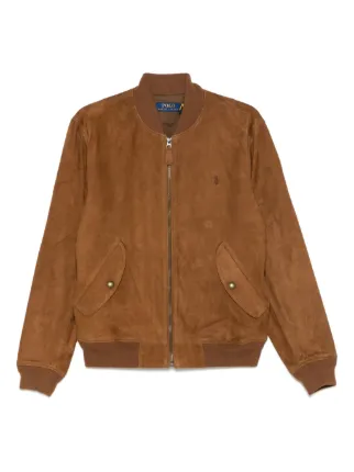 Polo Ralph Lauren Jaqueta Com Bordado Polo Pony | Marrom | FARFETCH BR
