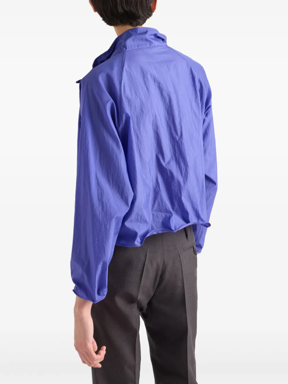 Prada Shirtjack in blouson-stijl Paars