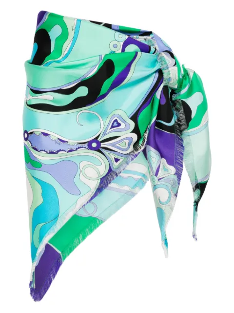PUCCI graphic-print skirt 