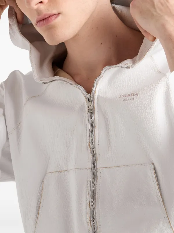 00s Prada archive zip up Parker foodie トップス