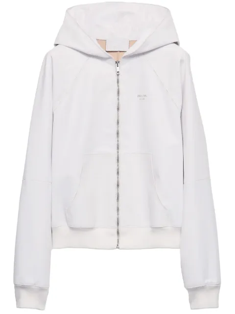 Prada hoodie con cierre
