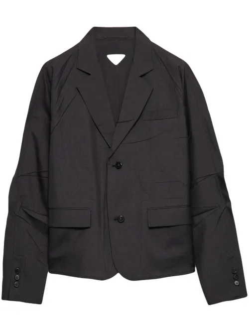 Veste à simple boutonnage - Prada - Modalova