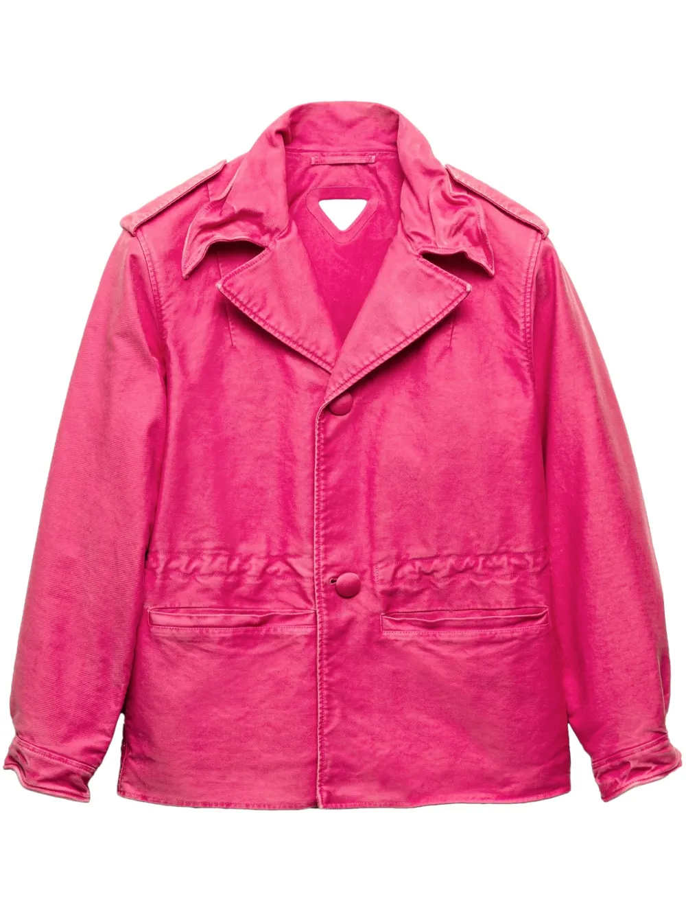 Prada Leichte Jacke mit Reißverschluss | Rosa | Image 1