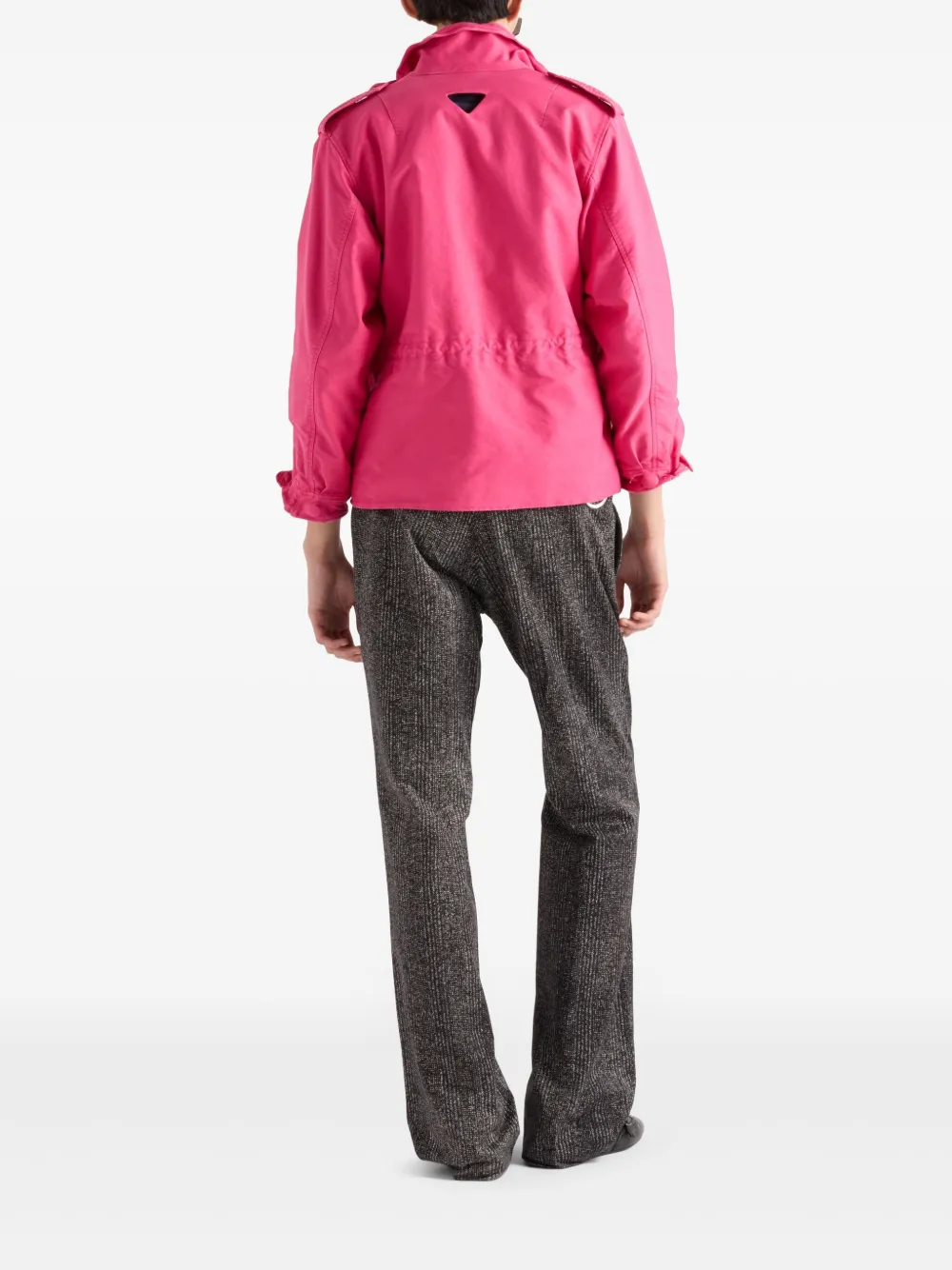 Prada Katoenen bomberjack Roze