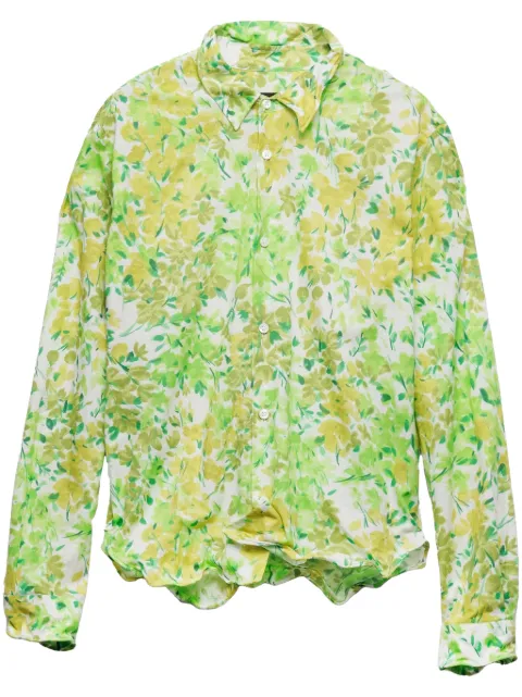 Prada floral-print shirt