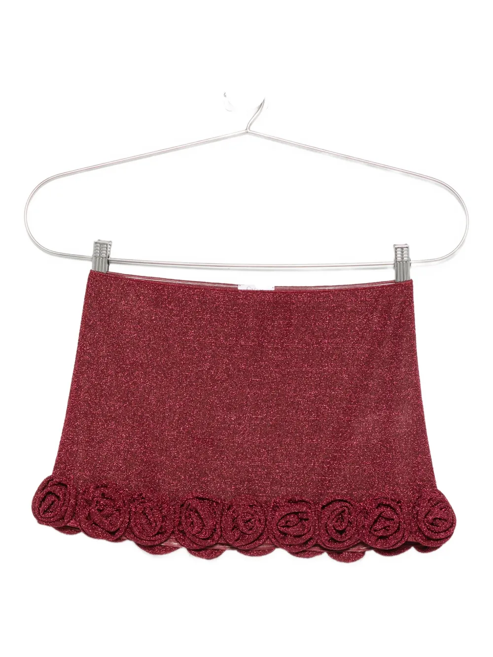 Oséree Lumière Rose mini skirt Rood