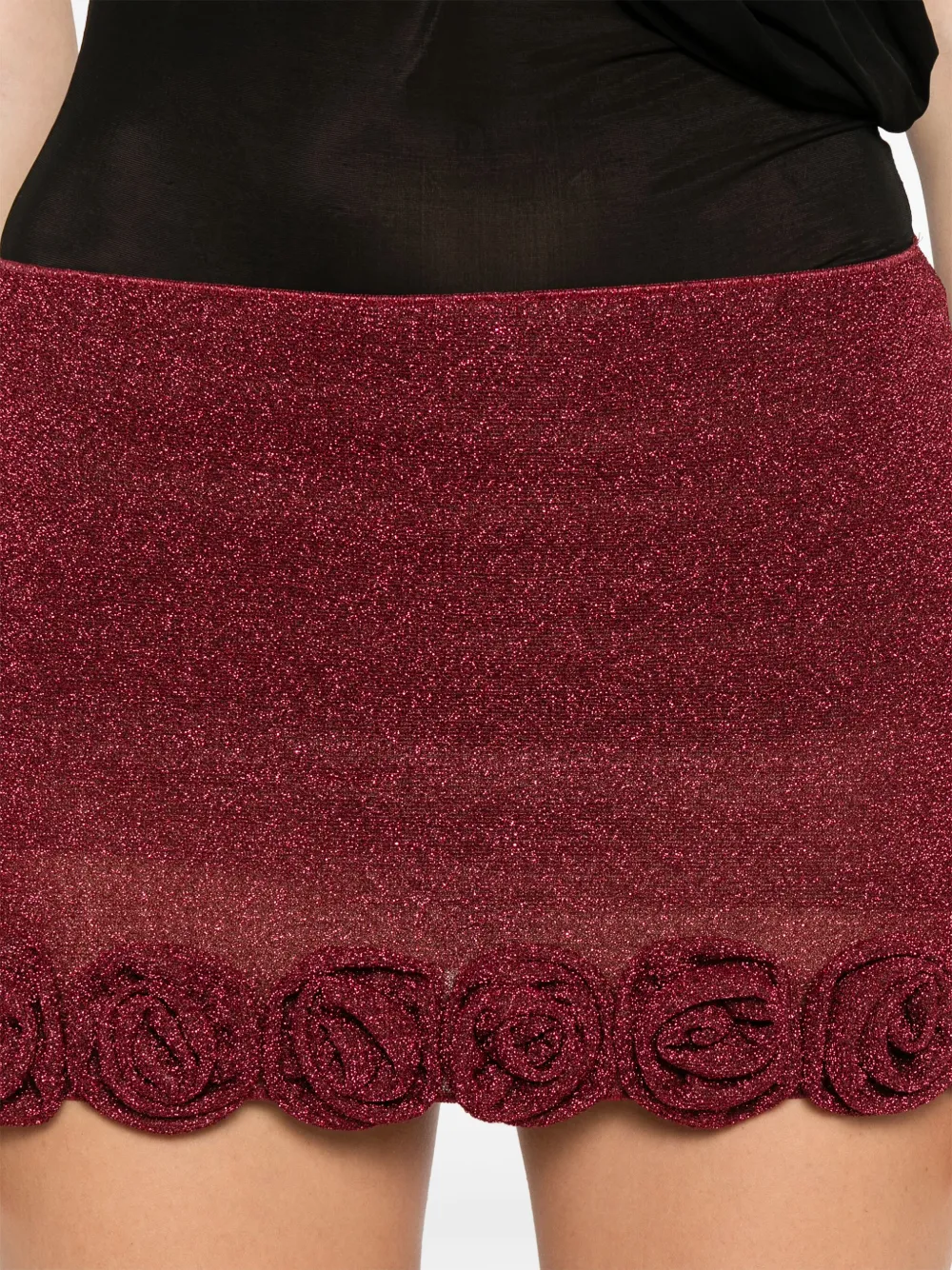 Oséree Lumière Rose mini-rok Rood
