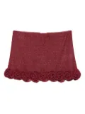 Oséree Lumière Rose mini skirt - Red