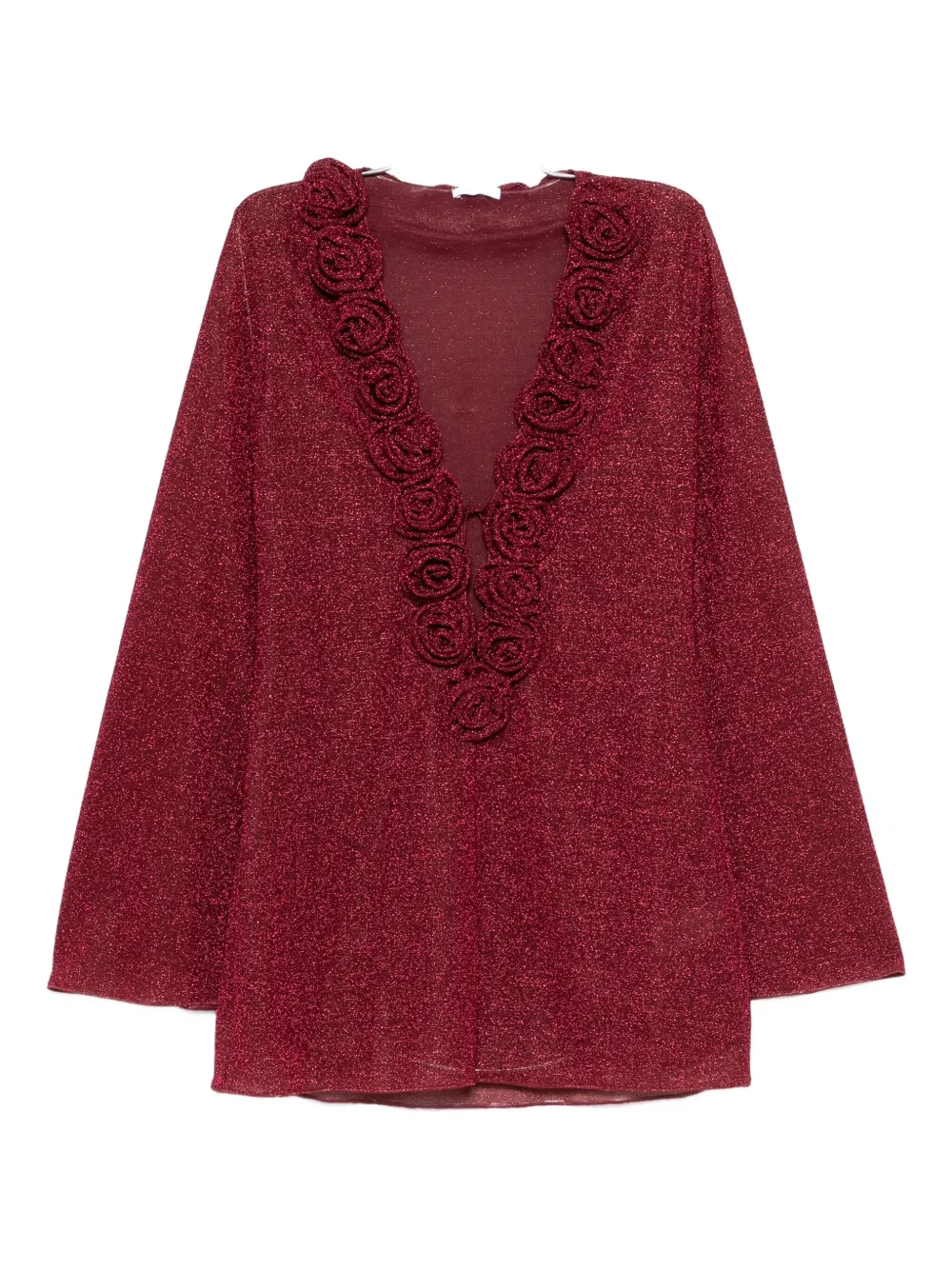 Oséree Lumière Rose mini dress Rood