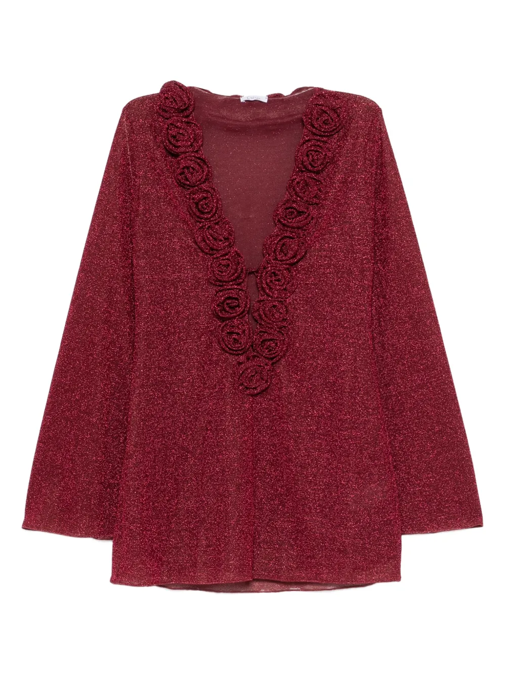 Oséree Lumière Rose mini dress Rood