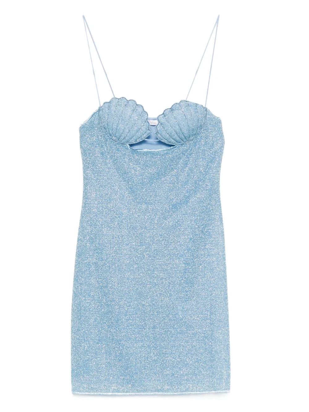 Oséree Lumière Shell mini dress Blauw