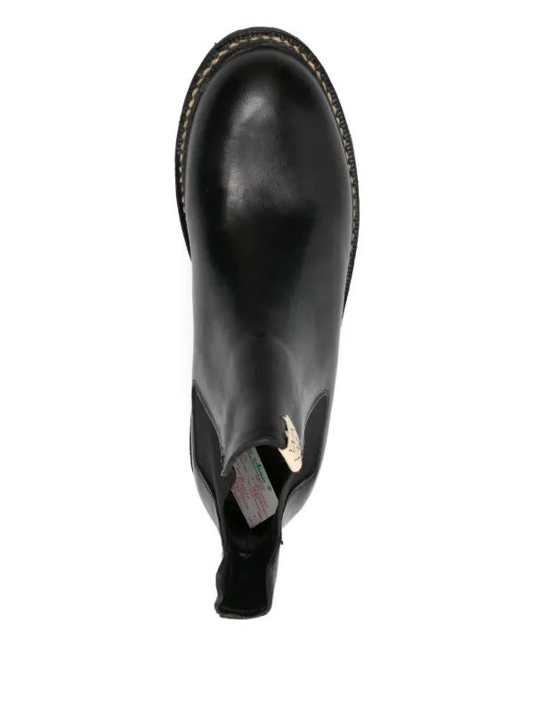 Visvim Gornergrat Mid-Folk Chelsea Boots | Black | FARFETCH