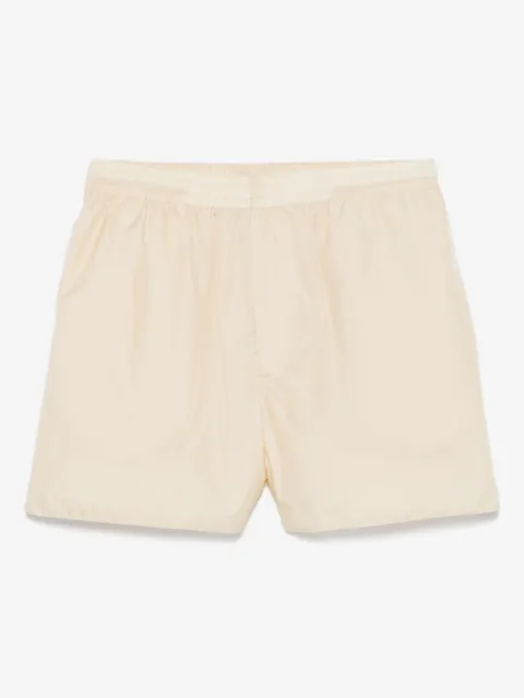 Auralee light sheer shorts 