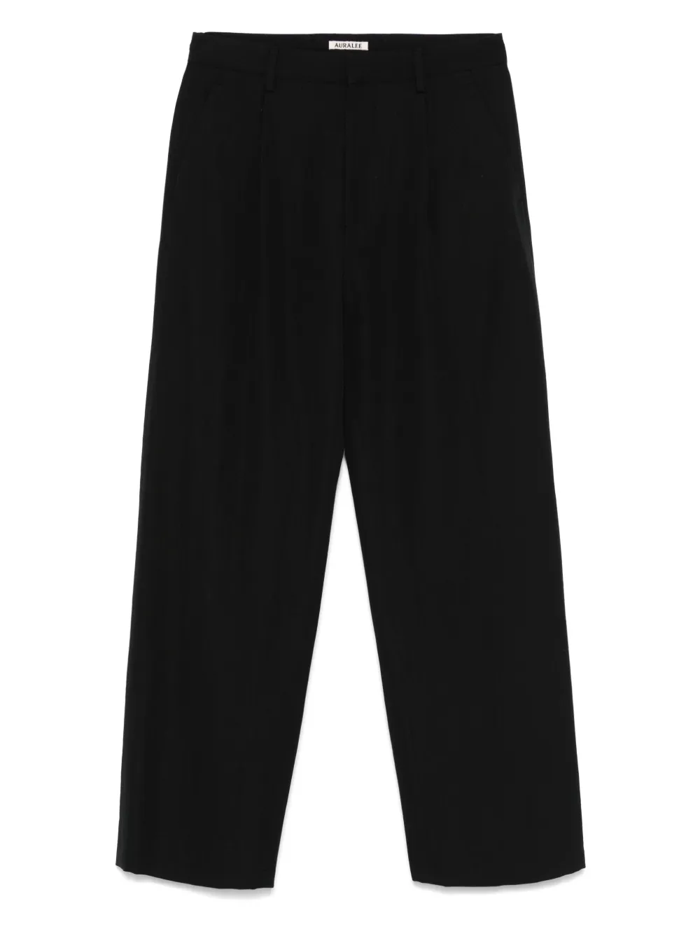 Auralee pleated-detail trousers | Black | Image 1