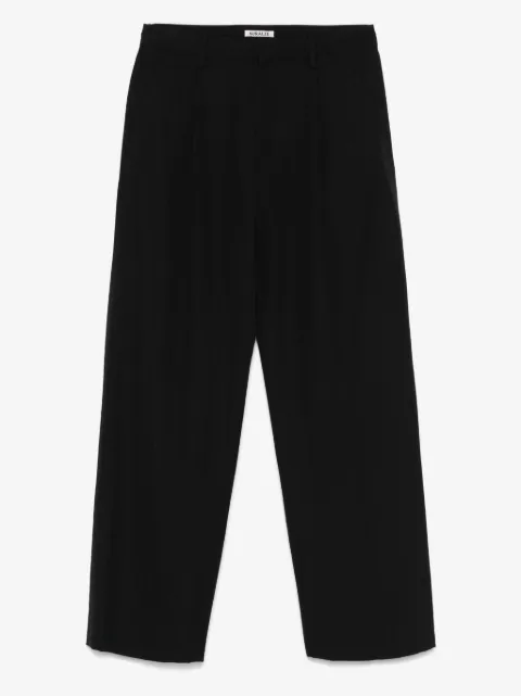 Auralee pleated-detail trousers 