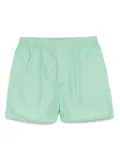 Auralee light sheer shorts - Green