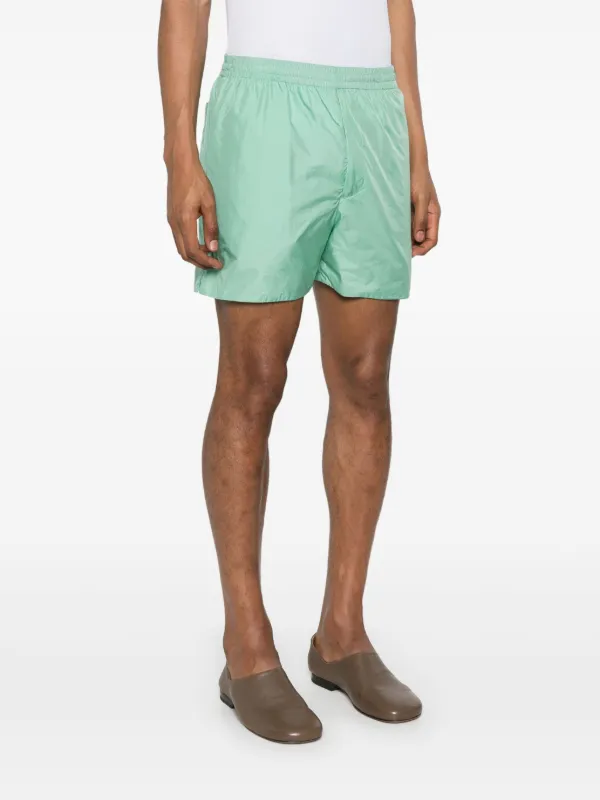 Auralee Light Sheer Shorts | Green | FARFETCH