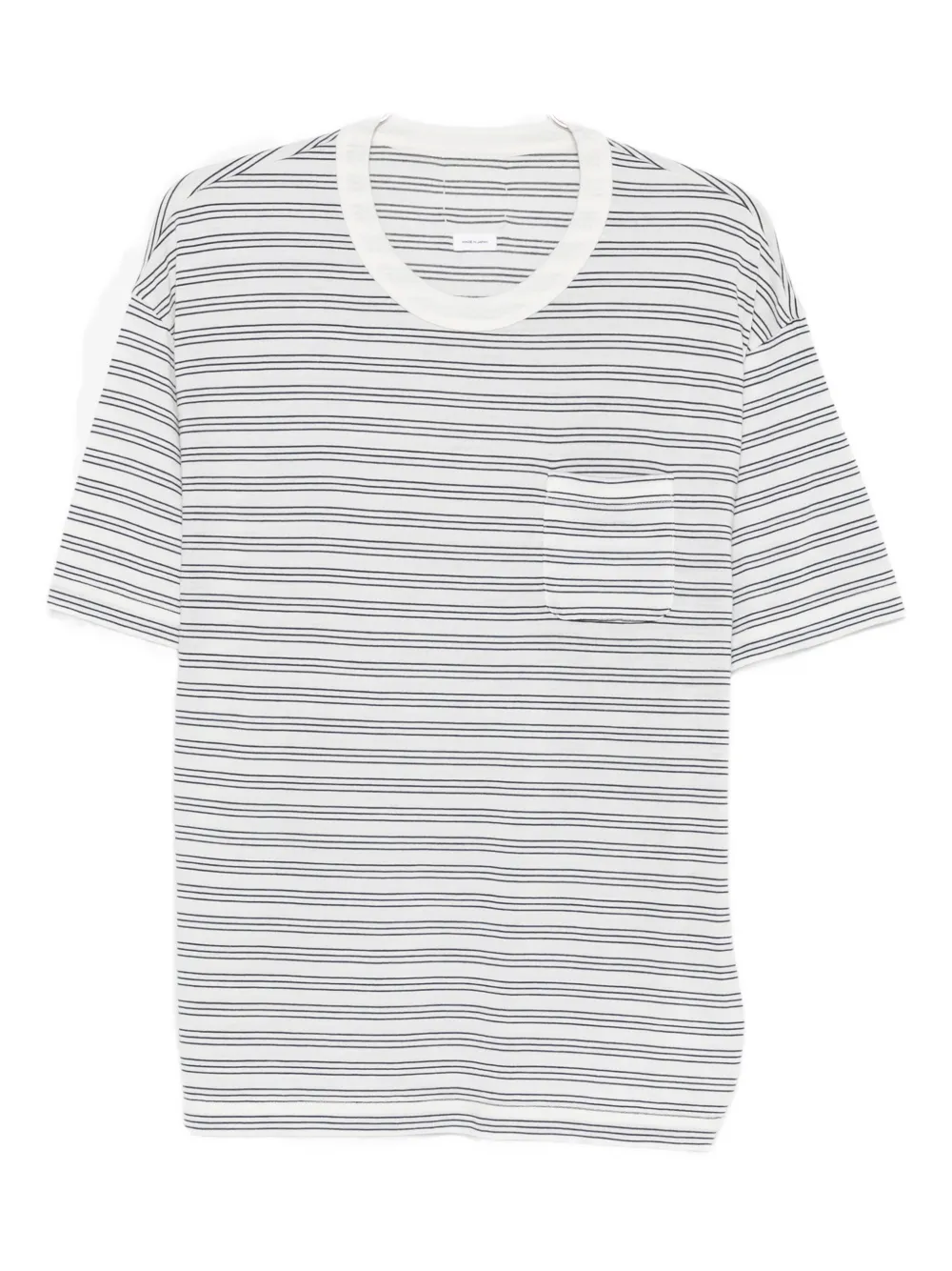 visvim striped T-shirt | White | Image 1