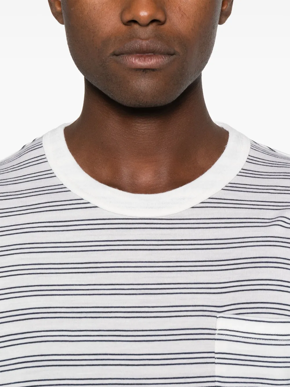 visvim Gestreept T-shirt Wit