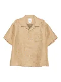 visvim Crosby floral-jacquard shirt - Neutrals