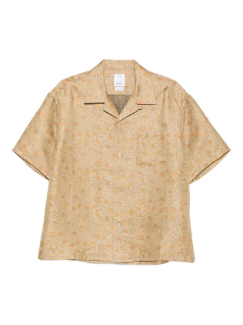visvim Crosby floral-jacquard shirt