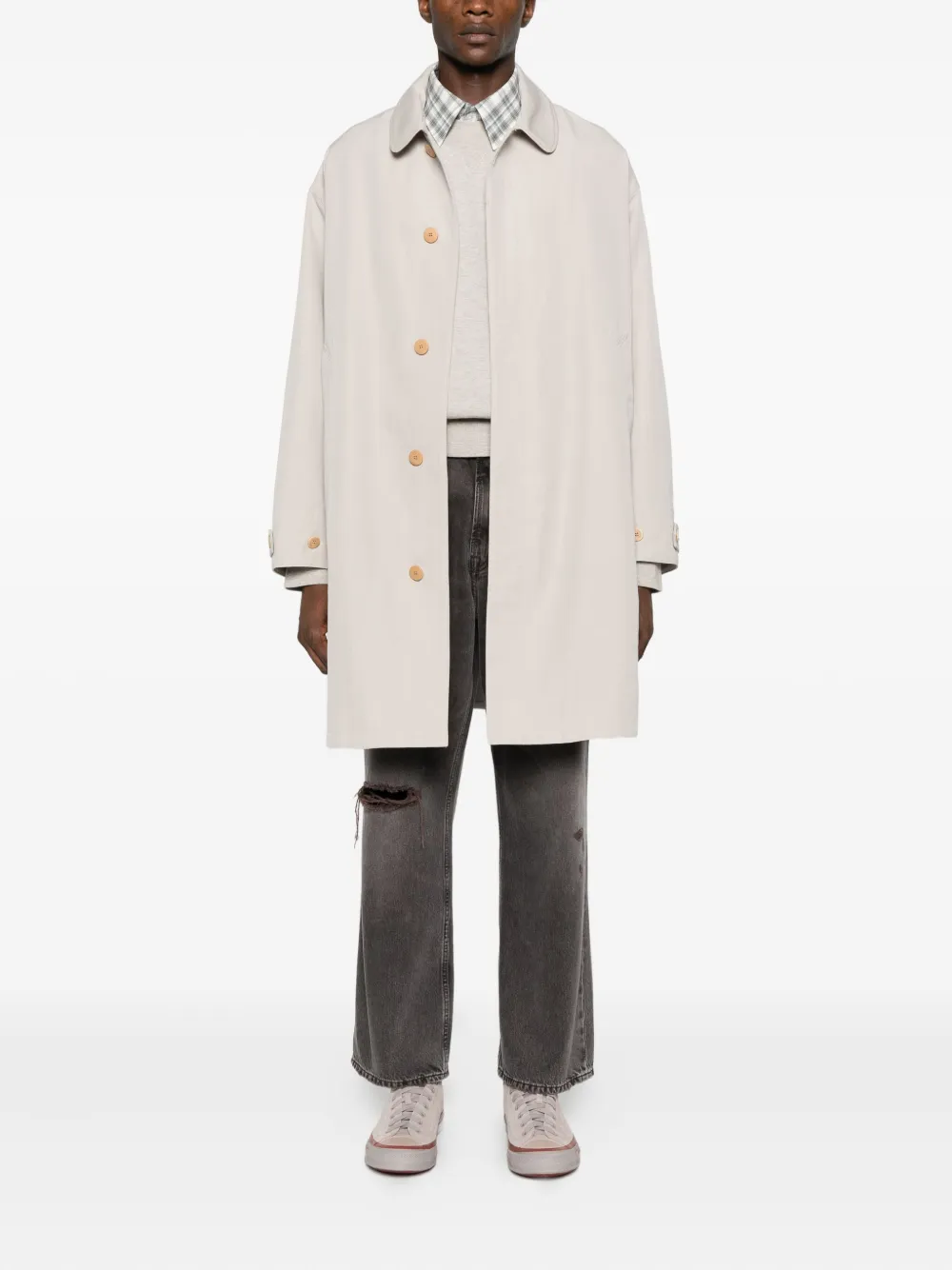 Visvim Court crew-neck sweatshirt - Grijs