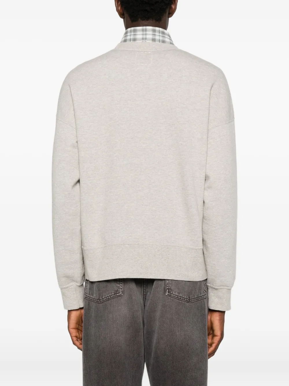 visvim Court sweater met ronde hals Grijs