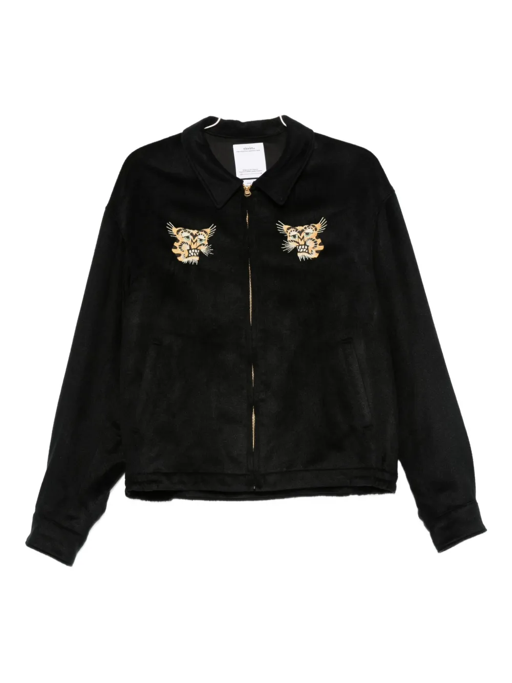 visvim chamarra con bordado | negro | Image 1