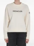 Moncler logo-print sweatshirt - White