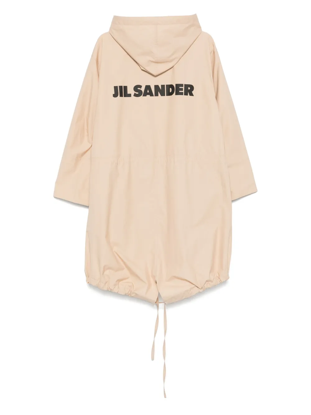 Jil Sander Jas met logoprint - Beige