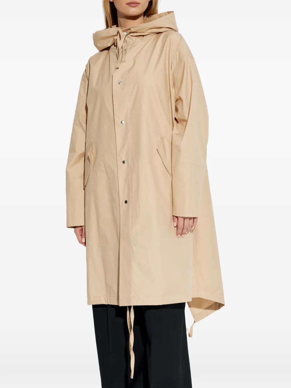  Jil Sander Abrigo Con Logo Estampado - Neutro 
