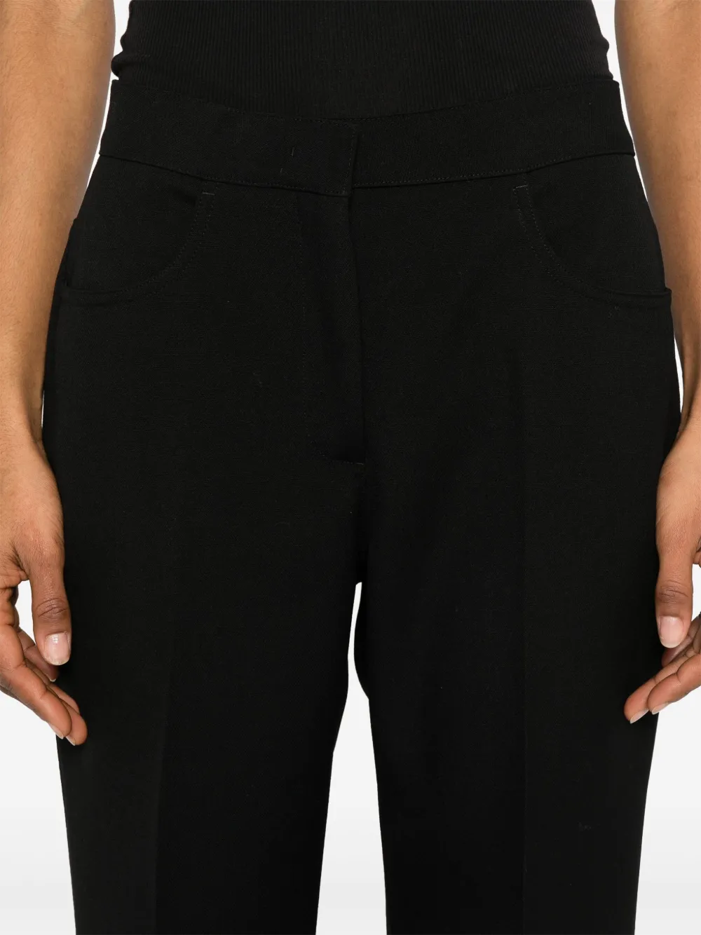 Jil Sander Pantalon Zwart