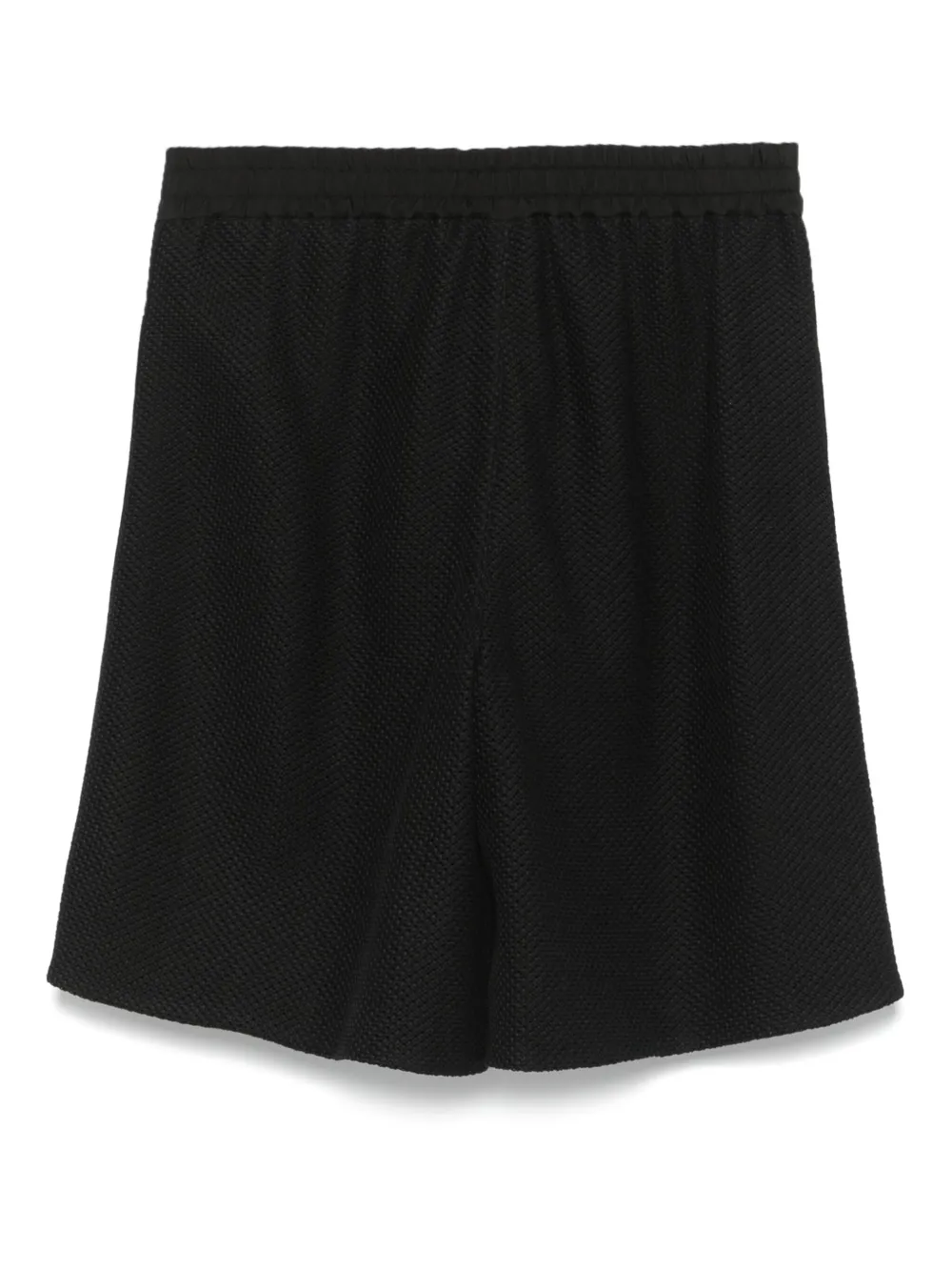 Jil Sander Geweven shorts - Zwart