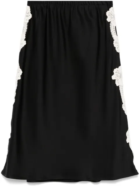 Jil Sander satin skirt