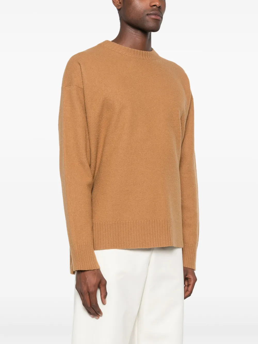Jil Sander Wollen trui Bruin