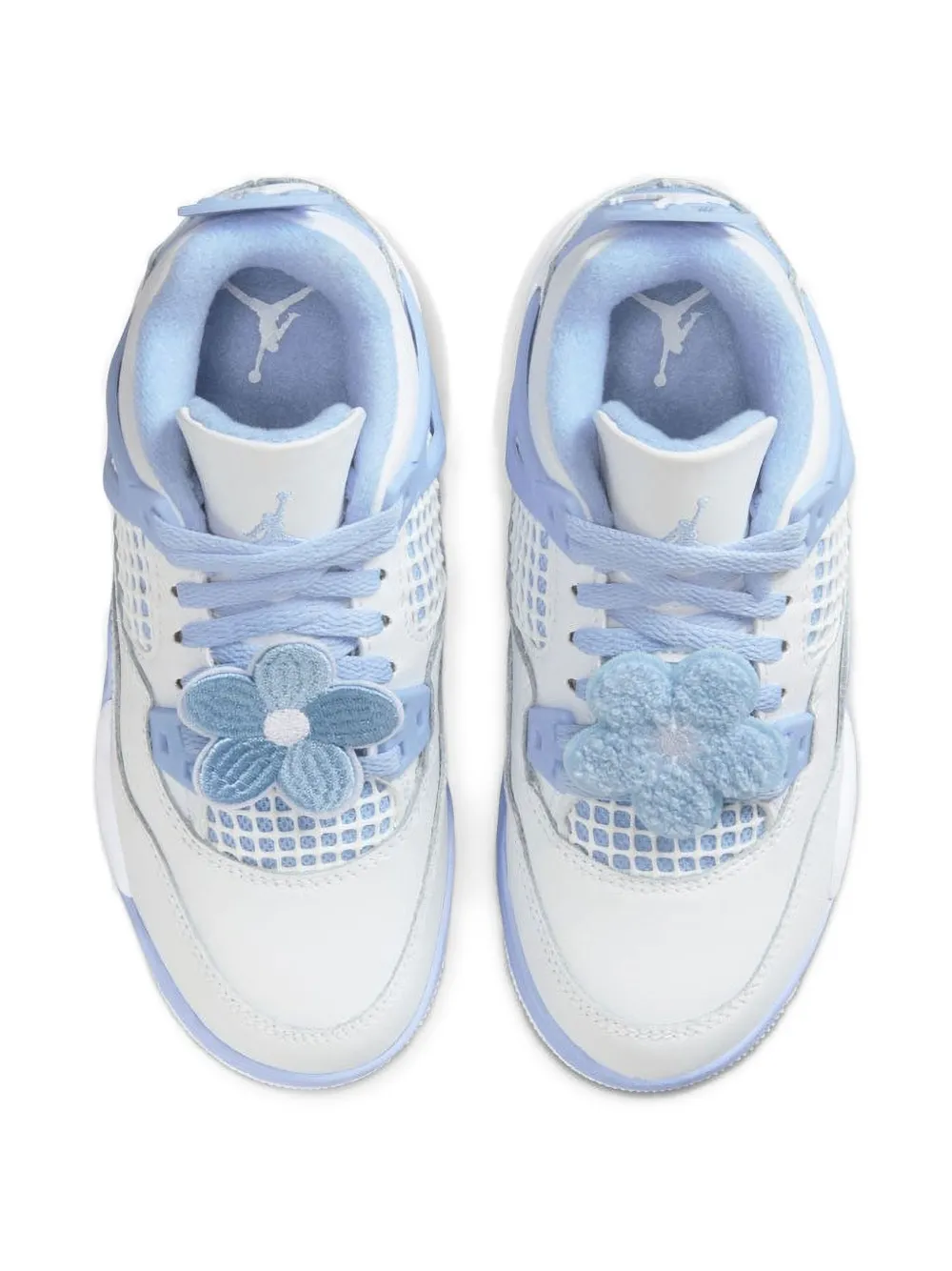 Jordan Kids Air Jordan 4 "Aluminum" sneakers White